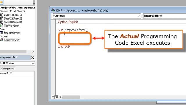 EXCEL VBA Make a UserFORM Appear on a Spread Sheet смотреть онлайн