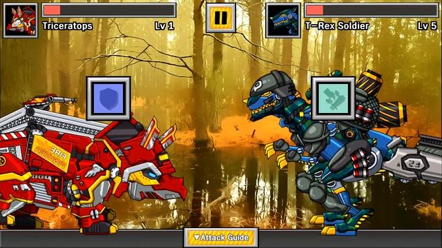 Dino Robot Battle Arena: T-Rex | Eftsei Gaming смотреть онлайн