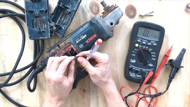 Bosch Winkelschleifer GWS 7-115 - Fehlersuche / Reparatur / Kohlebürstentausch смотреть онлайн