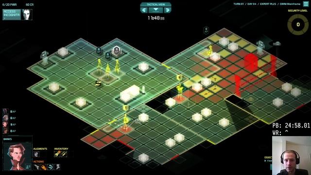 Invisible, Inc. Expert Plus speedrun (20:12) смотреть онлайн