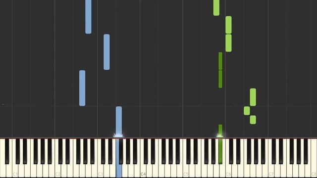 Chopin - Spring Waltz (Mariage d'Amour) [Piano Tutorial] (Synthesia/Sheet Music) смотреть онлайн