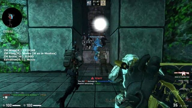 CSGO ZOMBIE ESCAPE ze_eternal_grove_v3 On GFL смотреть онлайн