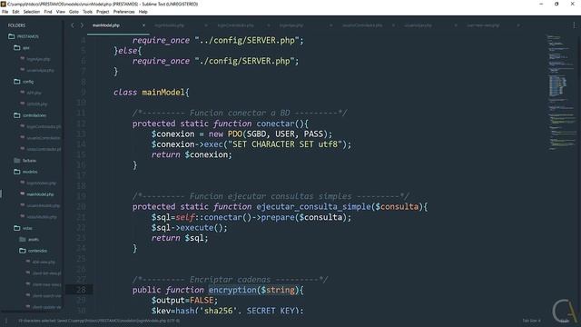 ? CURSO de PHP, MVC, MYSQL & POO - 24 MODELO para INICIAR SESION смотреть онлайн