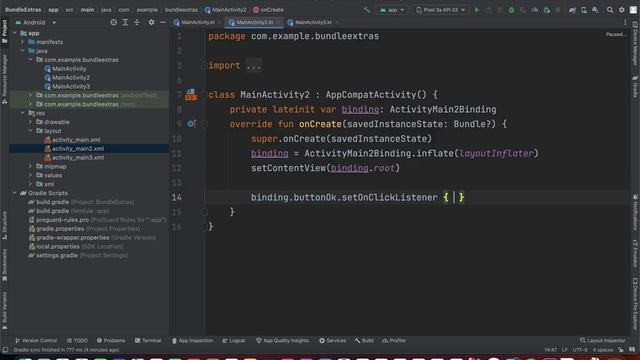 ANDROID com KOTLIN 2023 - #18 - Bundle de Extras смотреть онлайн