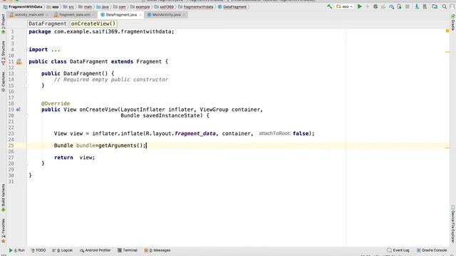 Advanced Android Development in Urdu-7 | Sending Data from Activity to Fragment | Jahan Numma смотреть онлайн