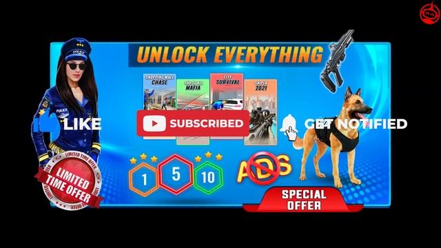 Us Police Dog Game Simulator 2022 - Police Dog Shopping Mall Crime Simulator | Android GamePlay смотреть онлайн