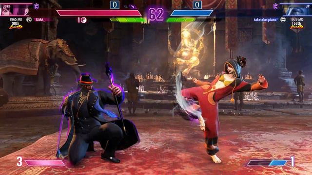 SF6 ➤ UMA (Capcom Cup Champion Juri) vs taketake-piano (JP) ✎ High-level Match BO3 смотреть онлайн