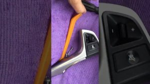 Замена накладки руля Солярис