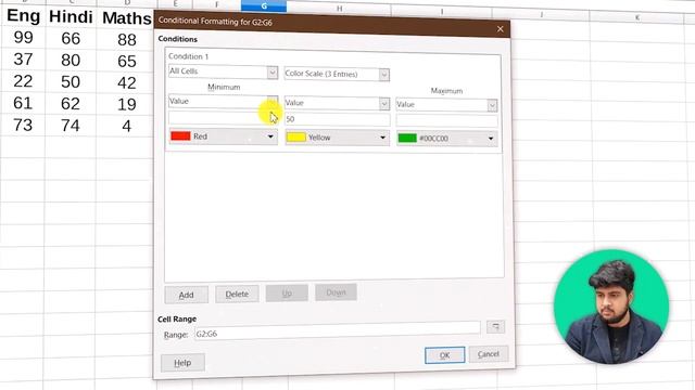 Conditional Formatting, Graphical Representation in Cell Calc, Excel, Libre office, CCC, Olevel смотреть онлайн