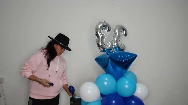 Композиция на день рождения из воздушных шаров смотреть онлайн