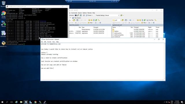 How to install SSL Tomcat on Linux - Protocol HTTPS смотреть онлайн