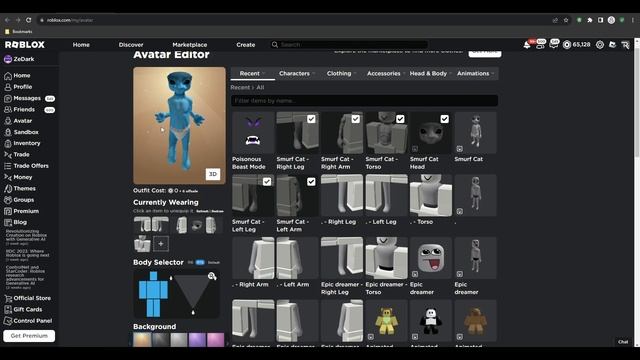 How To GET The NEW FREE SMURF CAT Bundle in Roblox! QUICK! смотреть онлайн