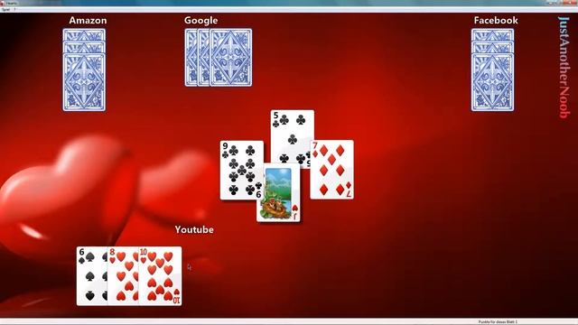 Lets Play Windows Hearts - Game #13 "13 is my lucky Number" - Last Round смотреть онлайн