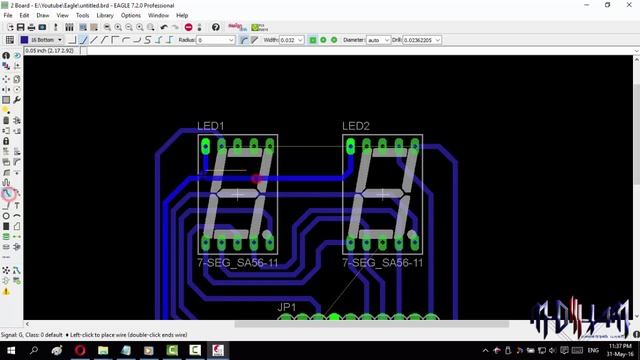 Tutorial Belajar Eagle Part 2 Membuat Layout смотреть онлайн