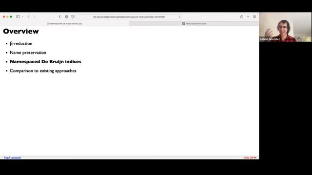 Namespaced DeBruijn Indices By Gabriella Gonzalez смотреть онлайн
