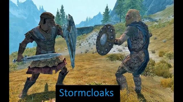 Skyrim - Imperial Battle Quotes VS Stormcloak Battle Quotes смотреть онлайн