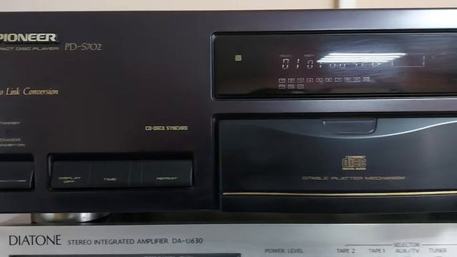 PIONEER PD-S702. Небольшой обзор после замены лазерной головки. смотреть онлайн