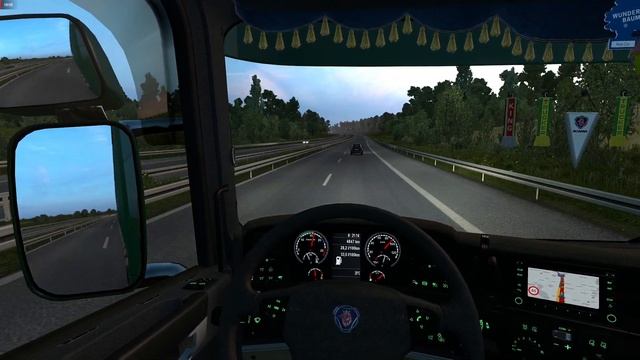 [ETS2] Euro Truck Simulator 2 1.35 -NaturaLux - Scania R - Fliegl Trailer- Promods 2.41 смотреть онлайн