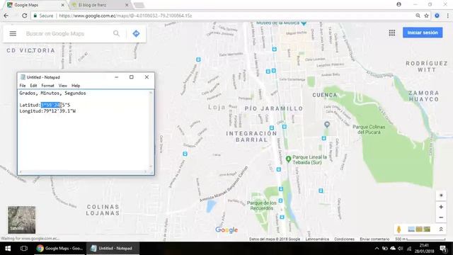 Encontrar coordenadas geográficas usando Google Maps смотреть онлайн