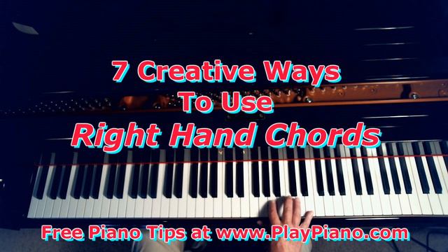 7 Creative Ways To Use Right Hand Chords смотреть онлайн