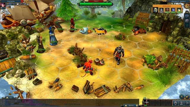King's Bounty: Legions/ улучшаю расовую кирасу - 1/100 смотреть онлайн