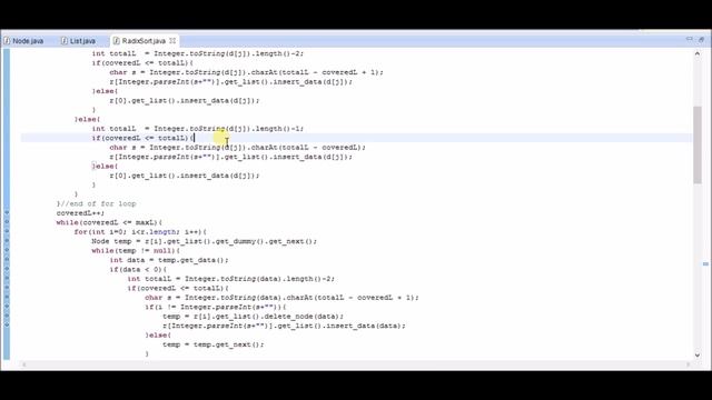 Radix Sort with Linked List смотреть онлайн