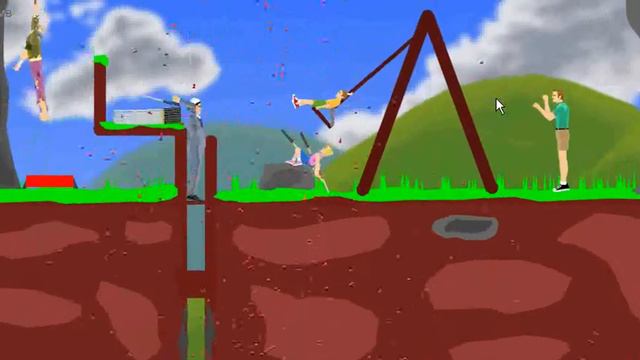 happy wheels с баксбокером #2 (некрасивое лицо) смотреть онлайн