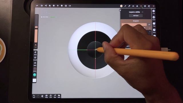 How to make an EYE in Nomad Sculpt | Step by Step Tutorial смотреть онлайн