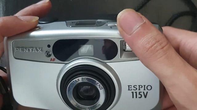 Pentax Espio 115V Vintage 35mm Compact Film Camera Review