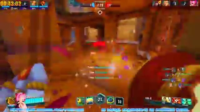 На рыси Моджи с драконами в топ а Paladins (в пати только с подписчиками) смотреть онлайн
