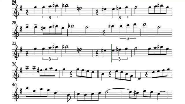 Por Una Cabeza Flute or Violin Sheet Music Backing Track Play Along Partitura смотреть онлайн
