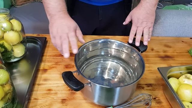 Моченые Яблоки в 3 литровой банке. Очень простой рецепт! Заготовки на зиму. смотреть онлайн