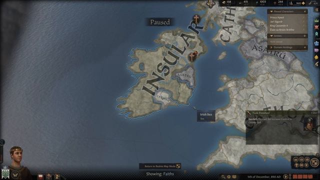 Let's play Crusader Kings 3 - The Chieftain of Breifne and the Struggle for Ireland - #07 смотреть онлайн