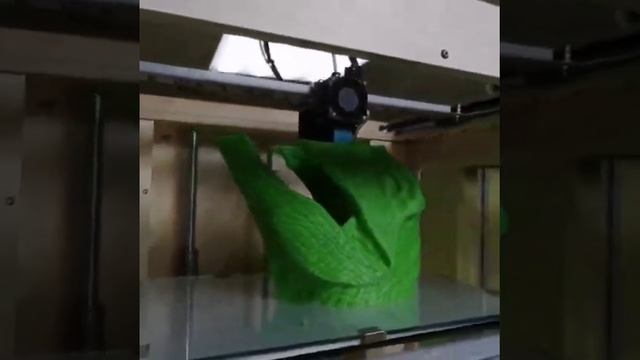 Как печатает 3D принтер ZAV смотреть онлайн