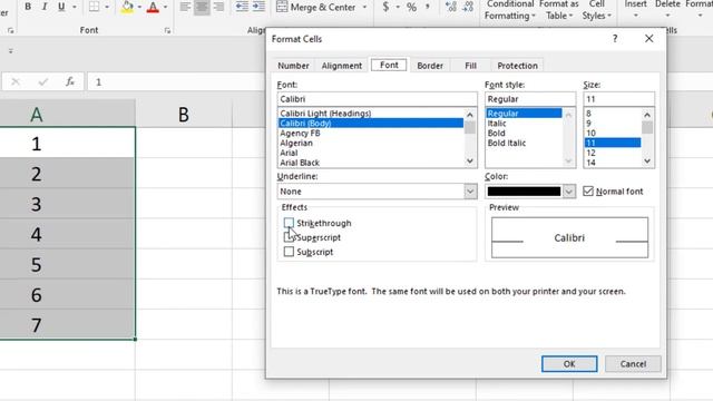 How to add or remove strikethrough in Excel смотреть онлайн