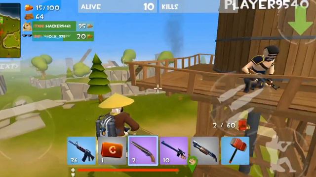Rocket Royale - Farmer team on crack! смотреть онлайн
