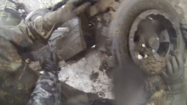 Поездка на Сокольи озёра на квадроциклах 13 декабря 2014 смотреть онлайн