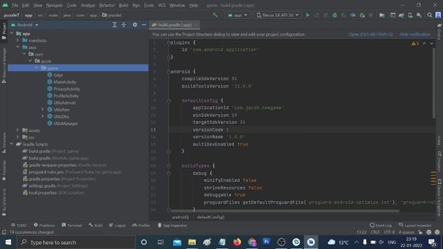 Tetris Block Puzzle Game Android App with android studio 2022 смотреть онлайн