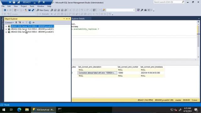 SQL Server Always On Series - Failed to join Database to Always On Availability Group @jbswiki #sql смотреть онлайн