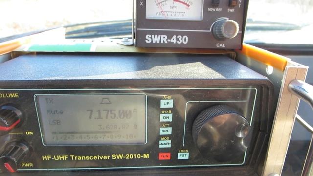 Самодельный телескоп из алюминиевых трубок. Испытание антенны с удлиняющей катушкой на крыше авто. смотреть онлайн