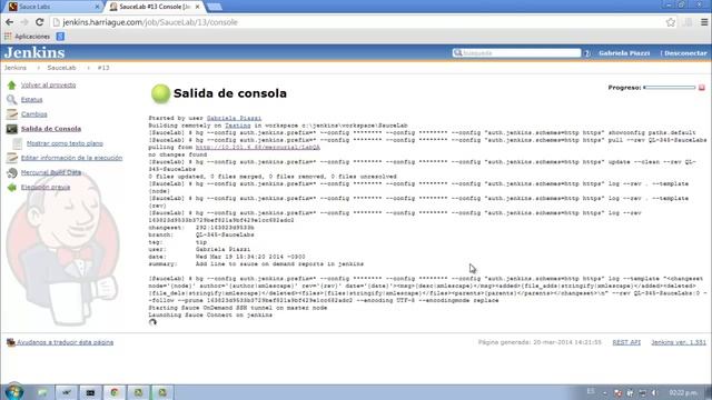 SauceLabs + Selenium + Python + Jenkins смотреть онлайн