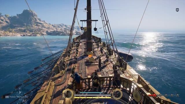 Assassin’s Creed Odyssey - Остров Абанта (Победа Спарты) (ч.23) in 4K Resolution (линия Алексиоса) смотреть онлайн