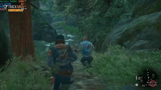 DAYS GONE - NVIDIA GeForce 940MX | Potato Spec Low Setting Gameplay смотреть онлайн