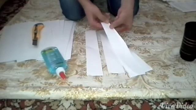 ТРУБОЧКИ ИЗ БУМАГИ ))СВОИМИ РУКАМИ )) смотреть онлайн