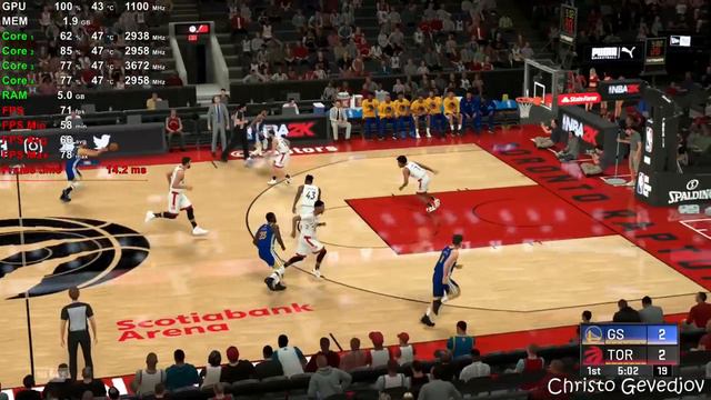 NBA 2K20 - Ryzen 3 2200G Vega 8 & 8GB RAM смотреть онлайн