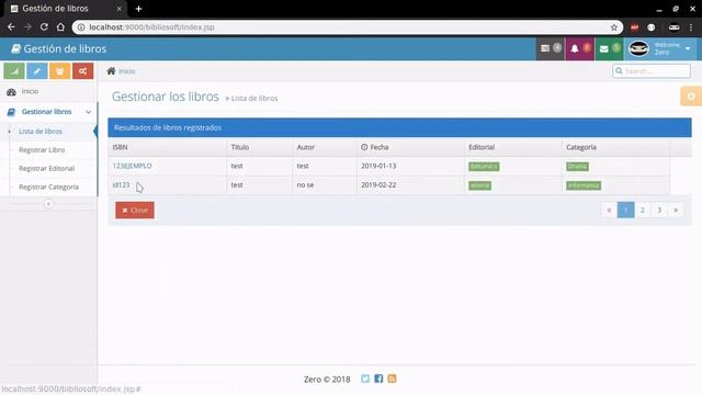 BiblioSoft con Java Web y PostgreSQL смотреть онлайн
