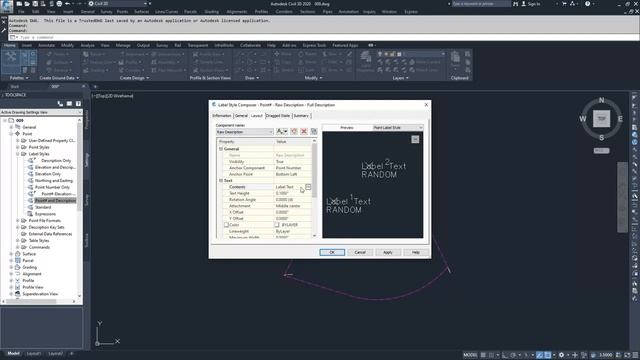 AutoCAD Autodesk: Create and assign point label styles смотреть онлайн