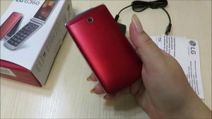 обзор раскладушка LG G360  кнопочный телефон