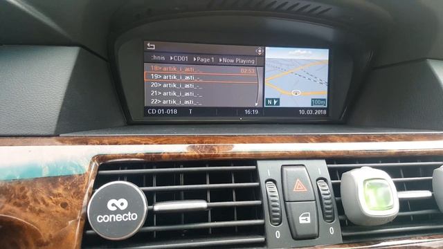 BMW e60-e61 ccc , aux,usb &Bluetooth cd Wechsler смотреть онлайн