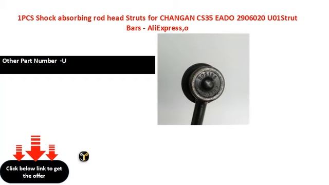 1PCS Shock absorbing rod head Struts for CHANGAN CS35 EADO 2906020 U01Strut Bars AliExpress,o смотреть онлайн